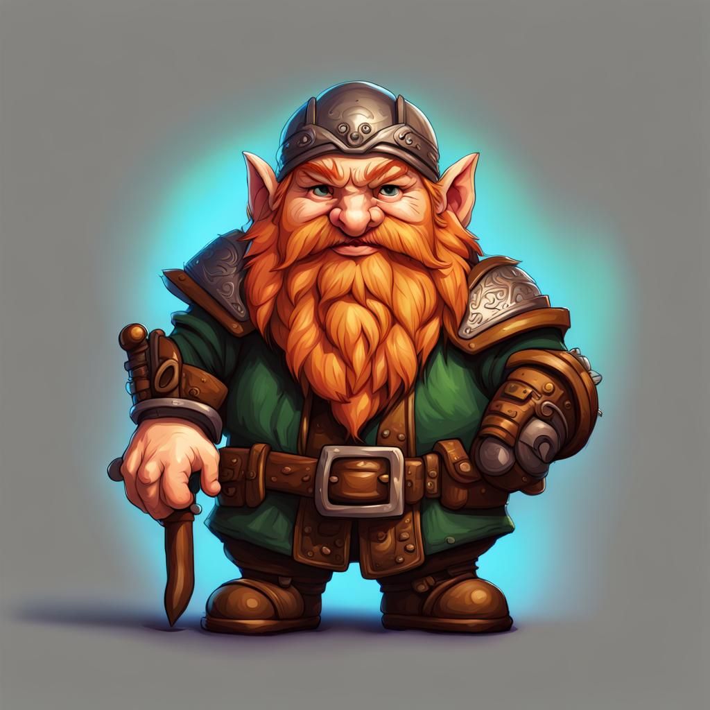 Chibi Bombur The Dwarf - Ai Generated Artwork - Nightcafe Creator