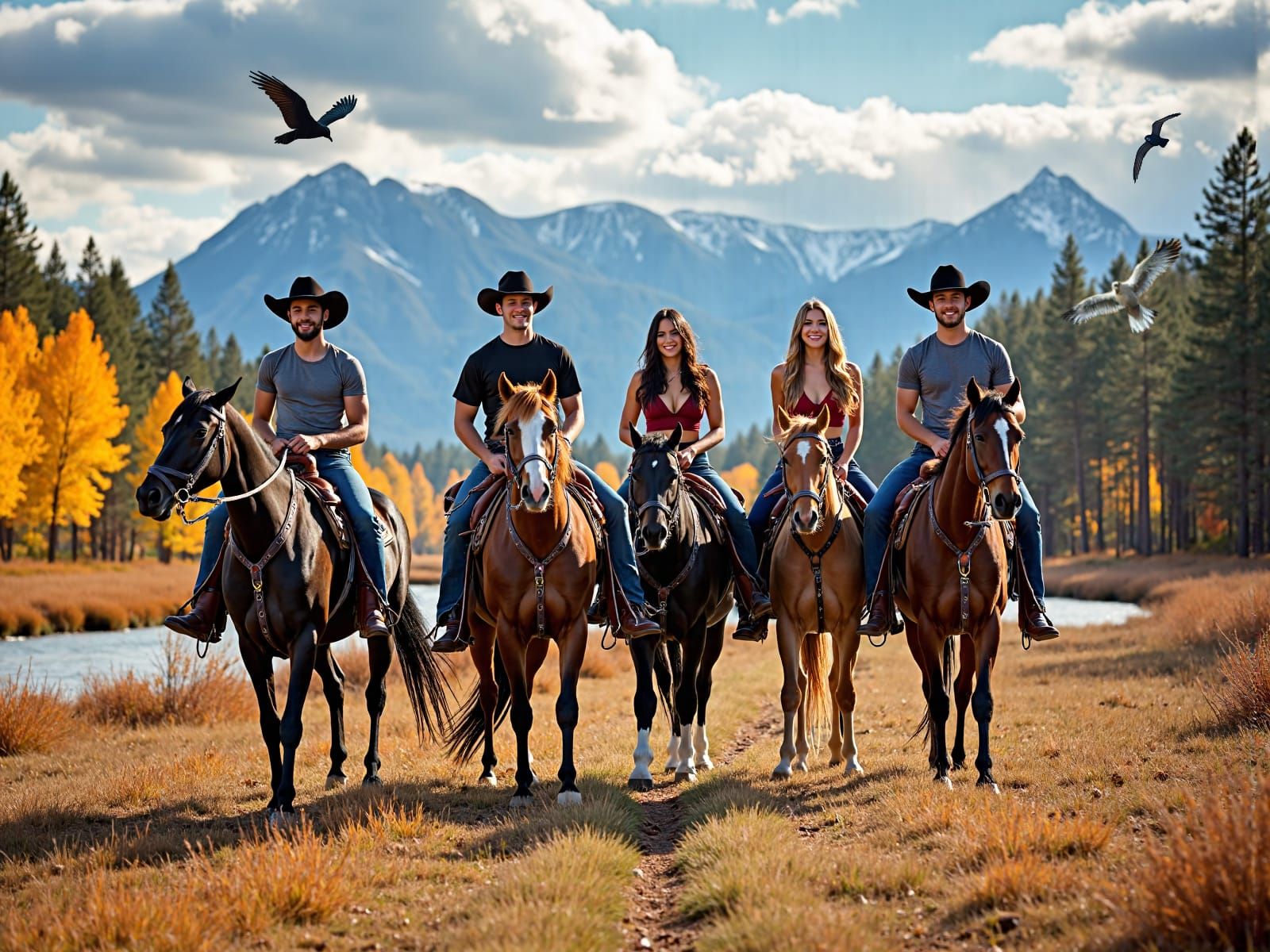 Autumn River Trail Ride XIV