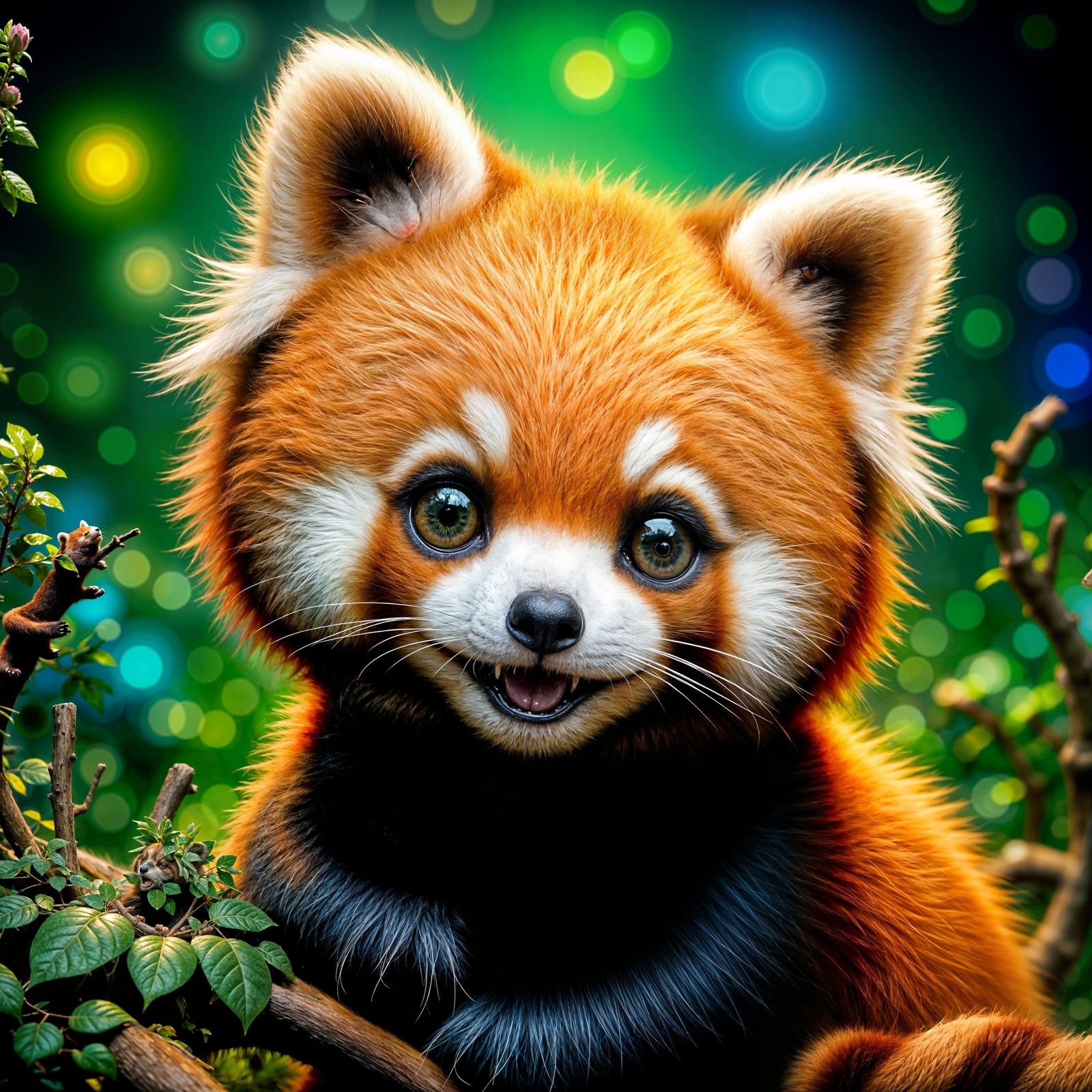 Red Panda  by @JenG