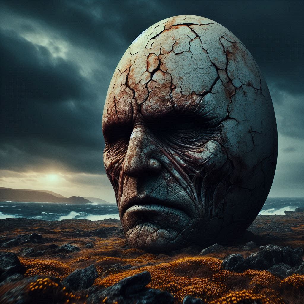 Eggxaggerated Eggxistential Eggxistence