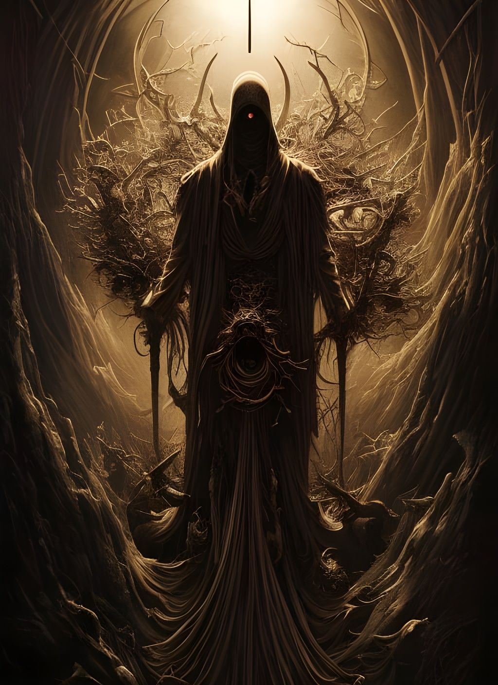 King of Nothingness, God to you all  by @Arachnix