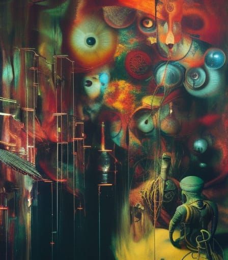 Eldritch Stopmotion Photograph in Style of Brothers Quay