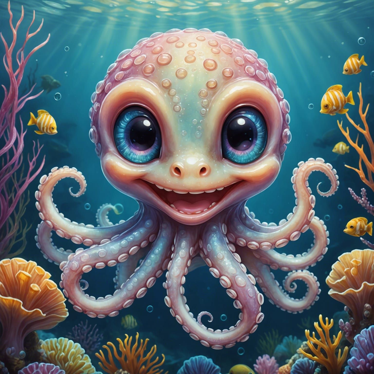A baby octopus
