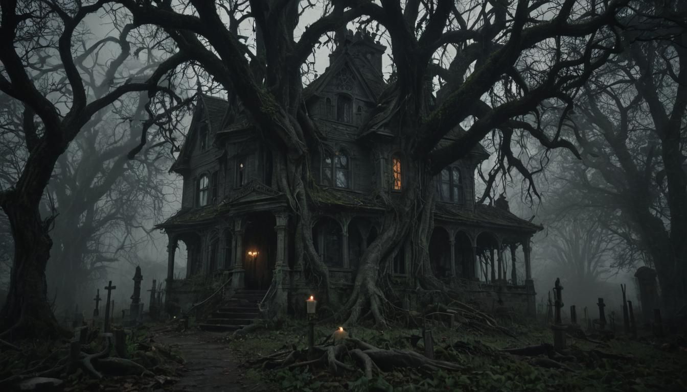 Ghost house  by @Fiore1978