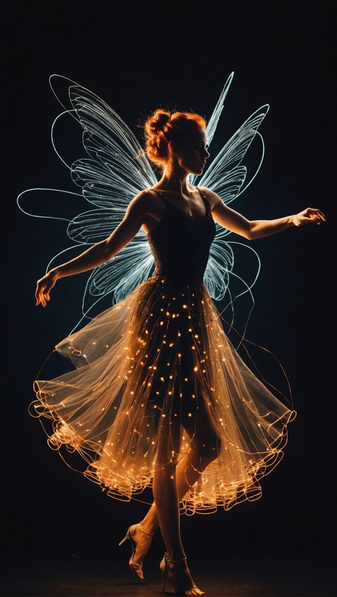 🧚; fairypunk; Fairy-lights; STROBOSCOPIC PHOTOGRAPHY; Gjon Mili; 🌈; Gabriele Viertel; fiery MOTION BLUR; 🌌🫥; short