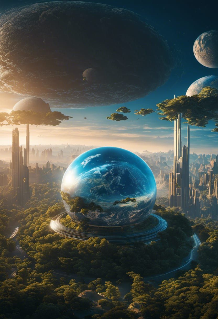 Future Earth - AI Generated Artwork - NightCafe Creator