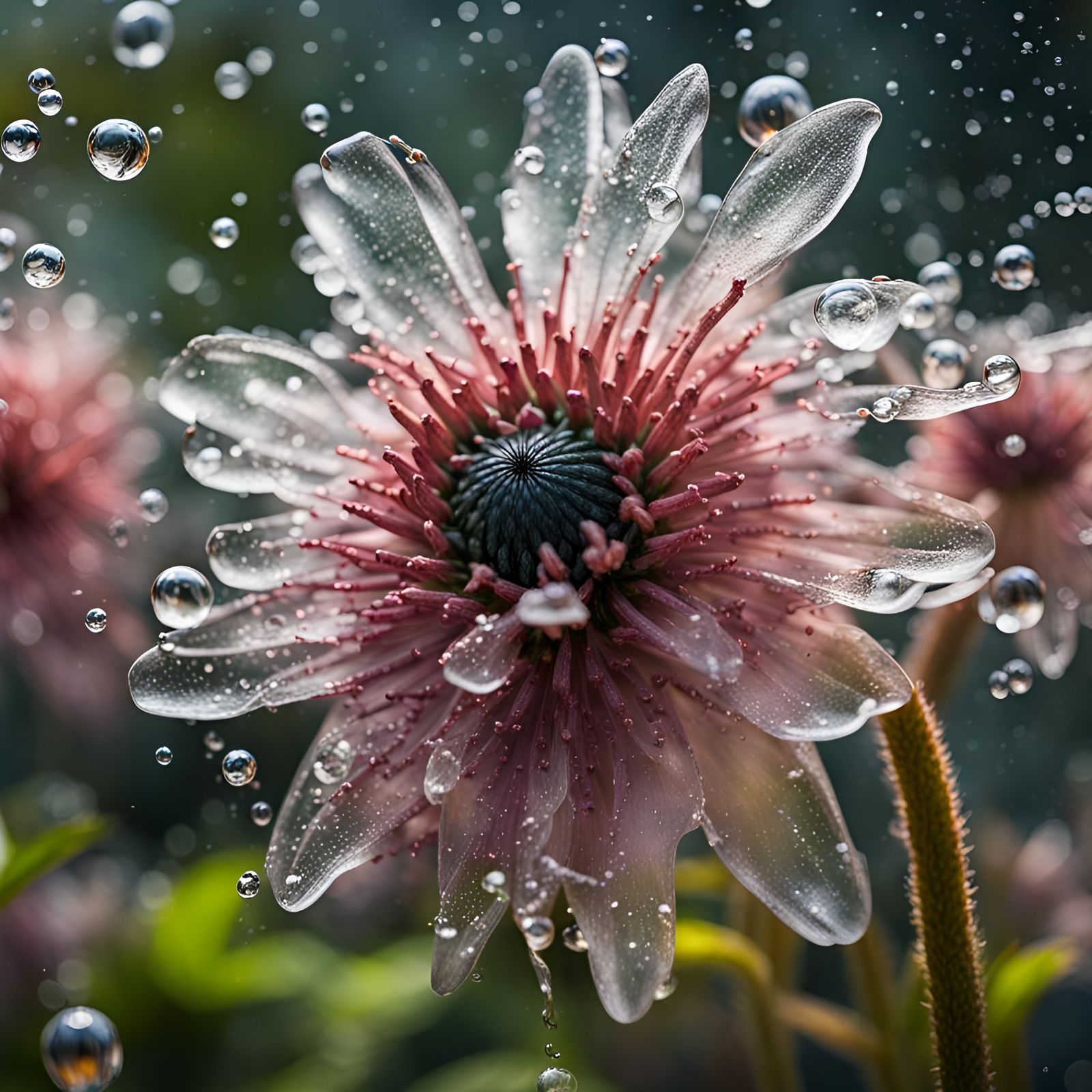 Wet Flower