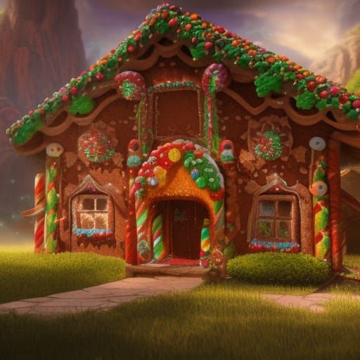 Gingerbread house