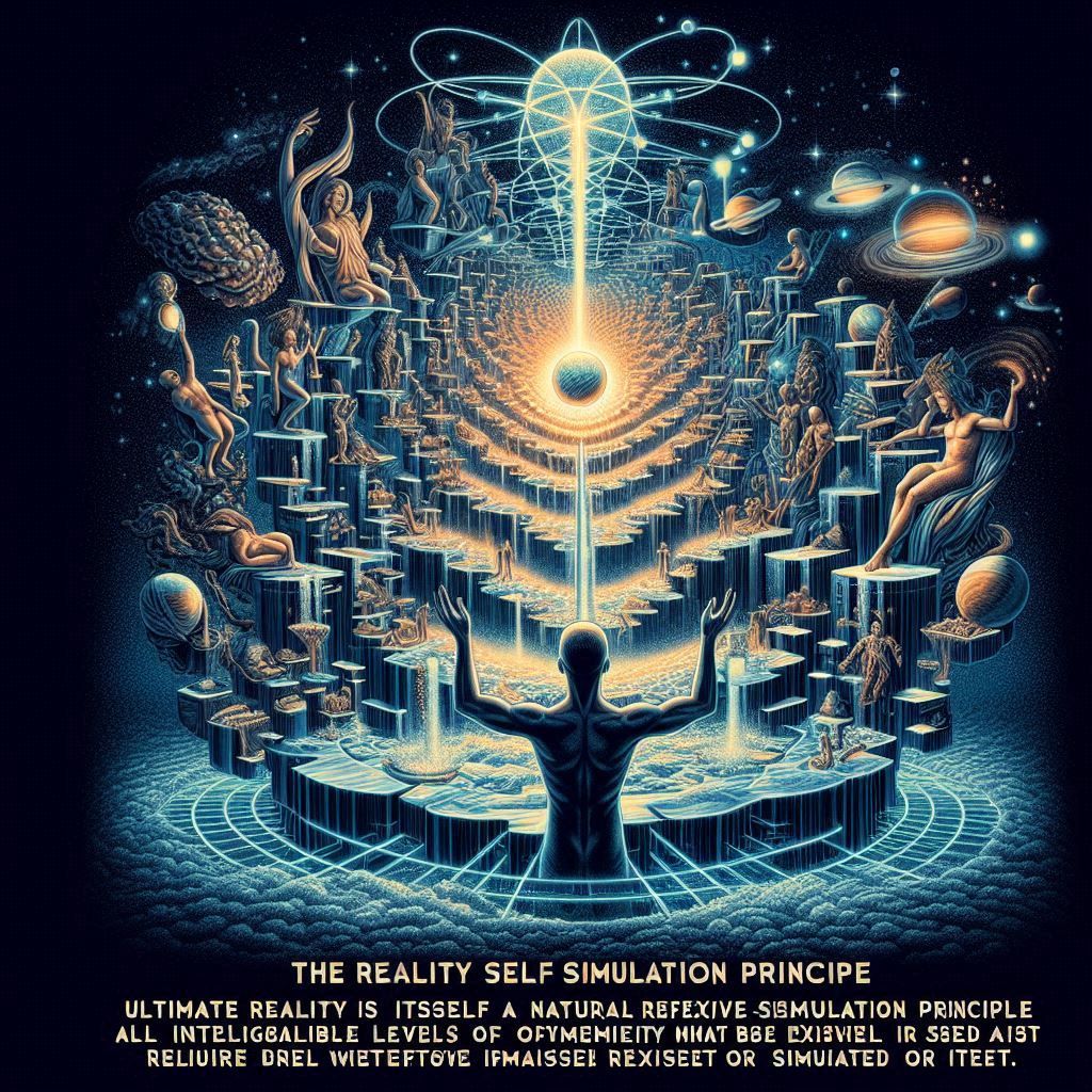 The Reality Self-Simulation Principle  ultimate reality is itself a natural reflexive self-simulation in which all intel...