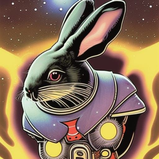 killer rabbits from Outerspace