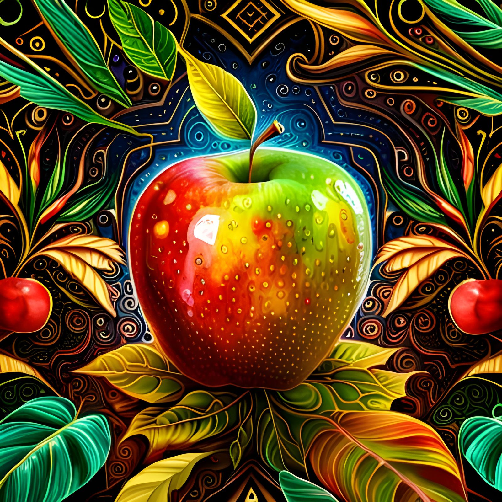 Apple portrait (SDXL)  by @scoobydoobydo