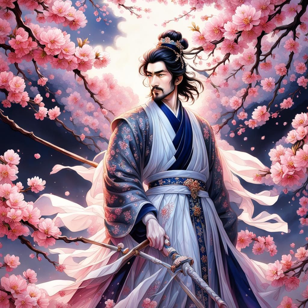 Cherry blossom Japanese Prince