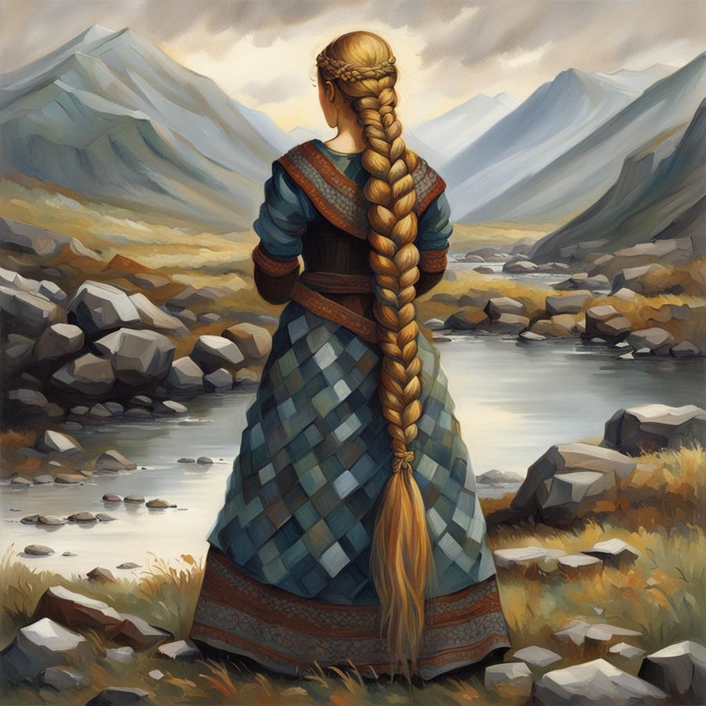 Viking Woman down by the River