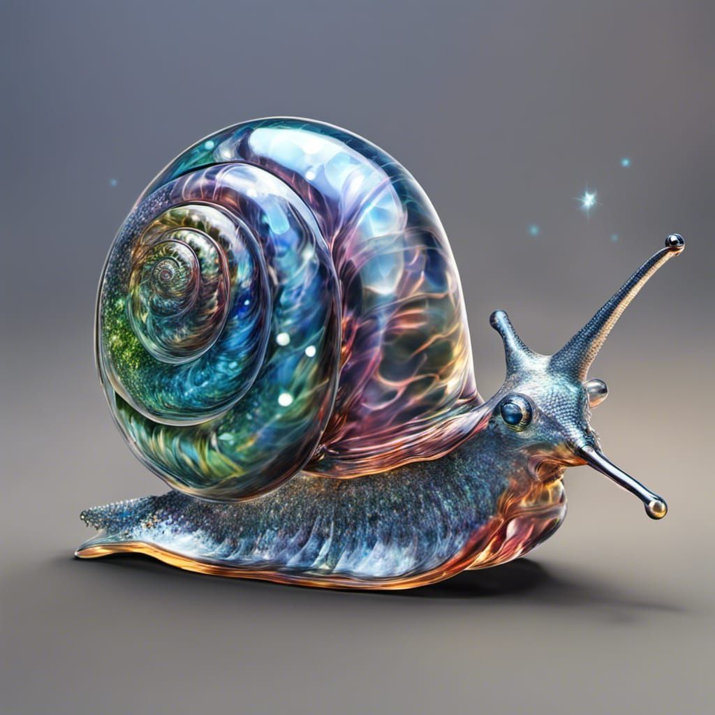 glass snail