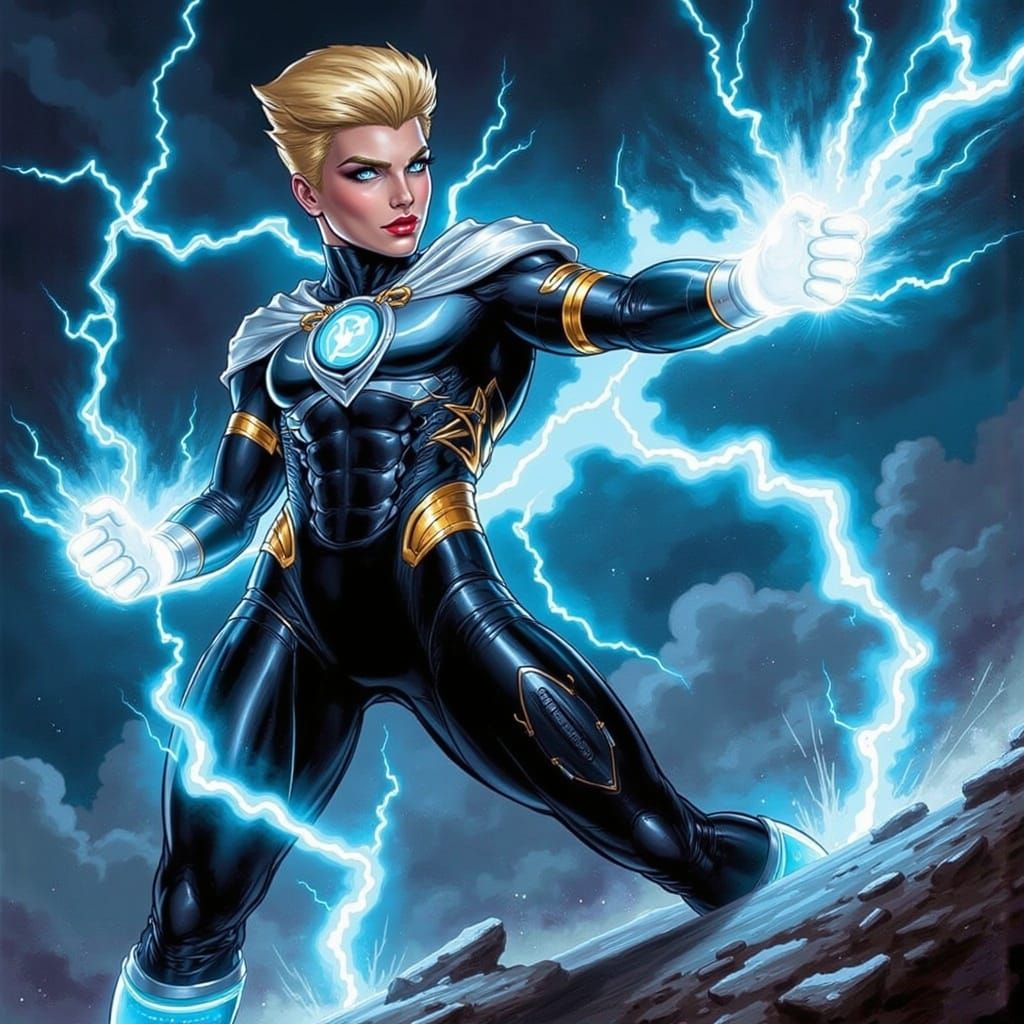 Ayla Ranzz aka Lightning Lass
