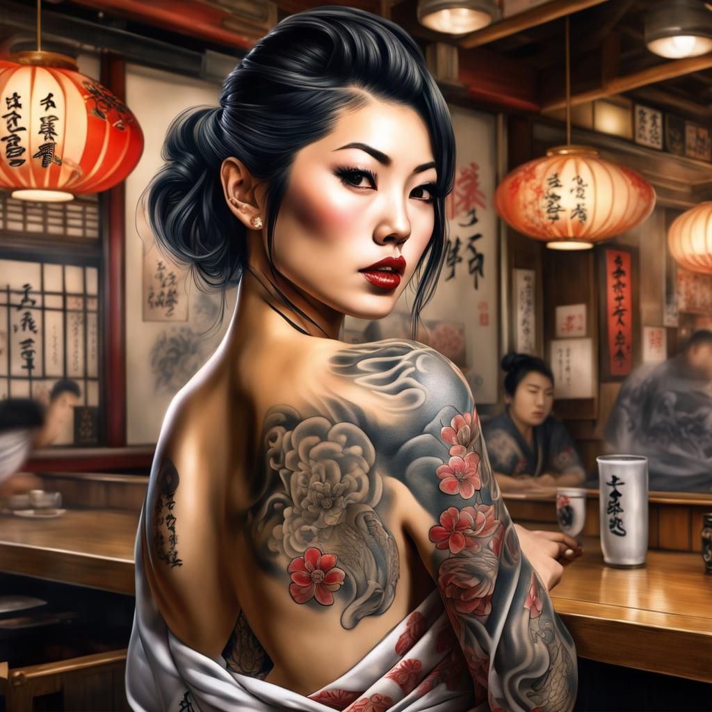 Japanese yakuza tattoo hi-res stock photography and images - Alamy