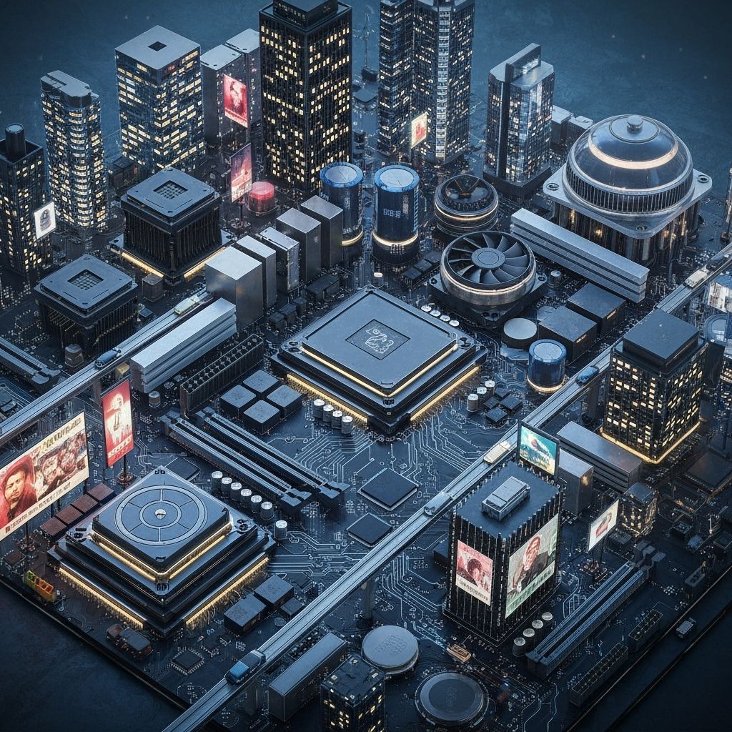 Mainboard city  by @Quyet