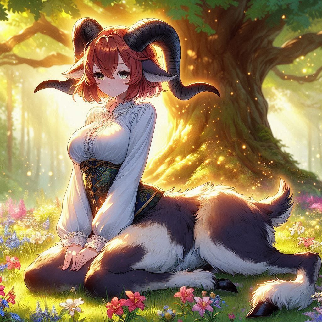 Beautiful day in the forest