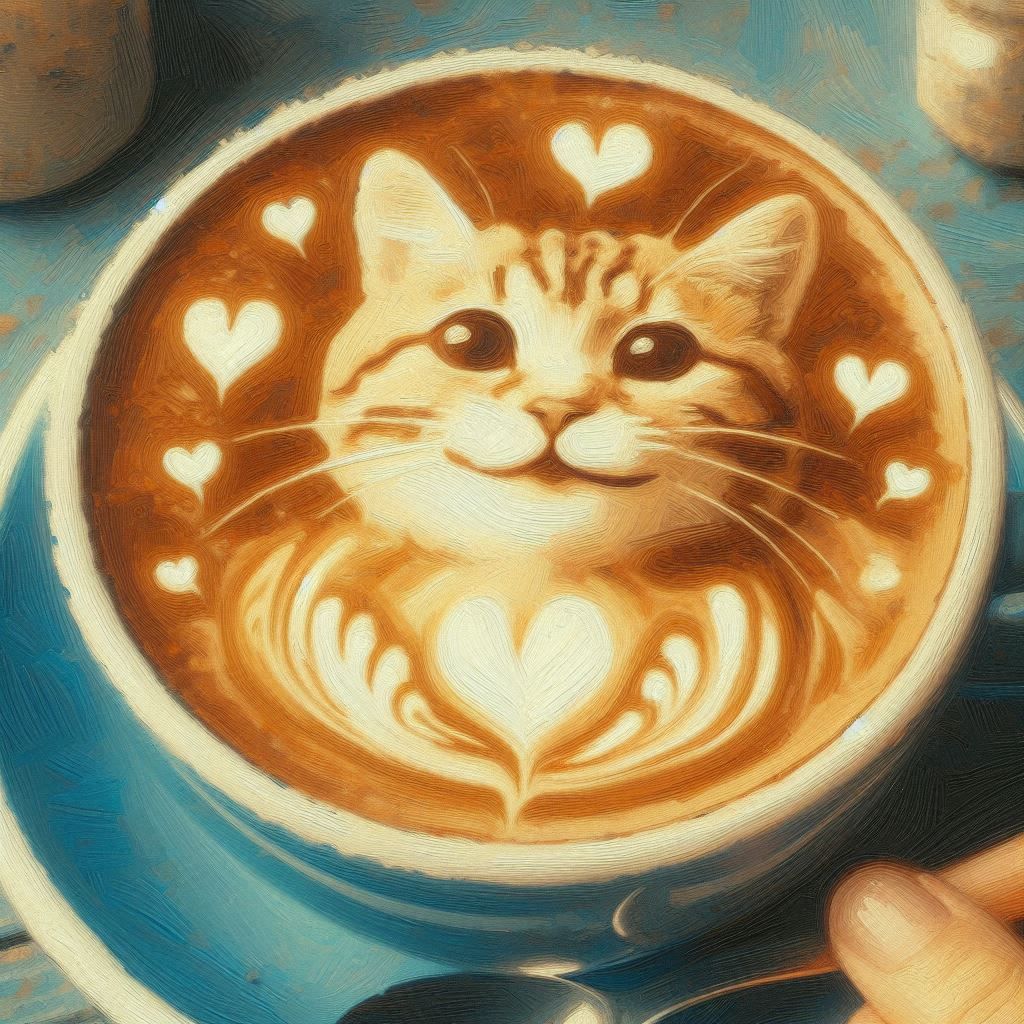 cutie cat cup ---u