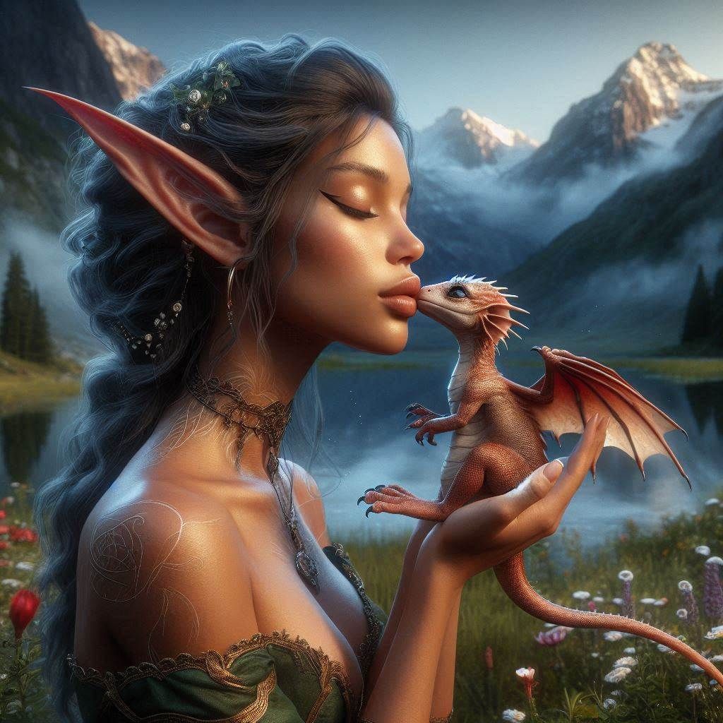 Elf and the Dragon