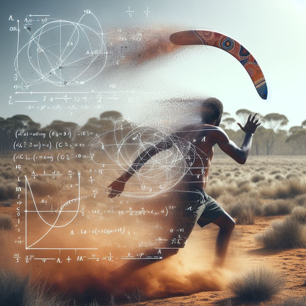 A champion boomerang thrower