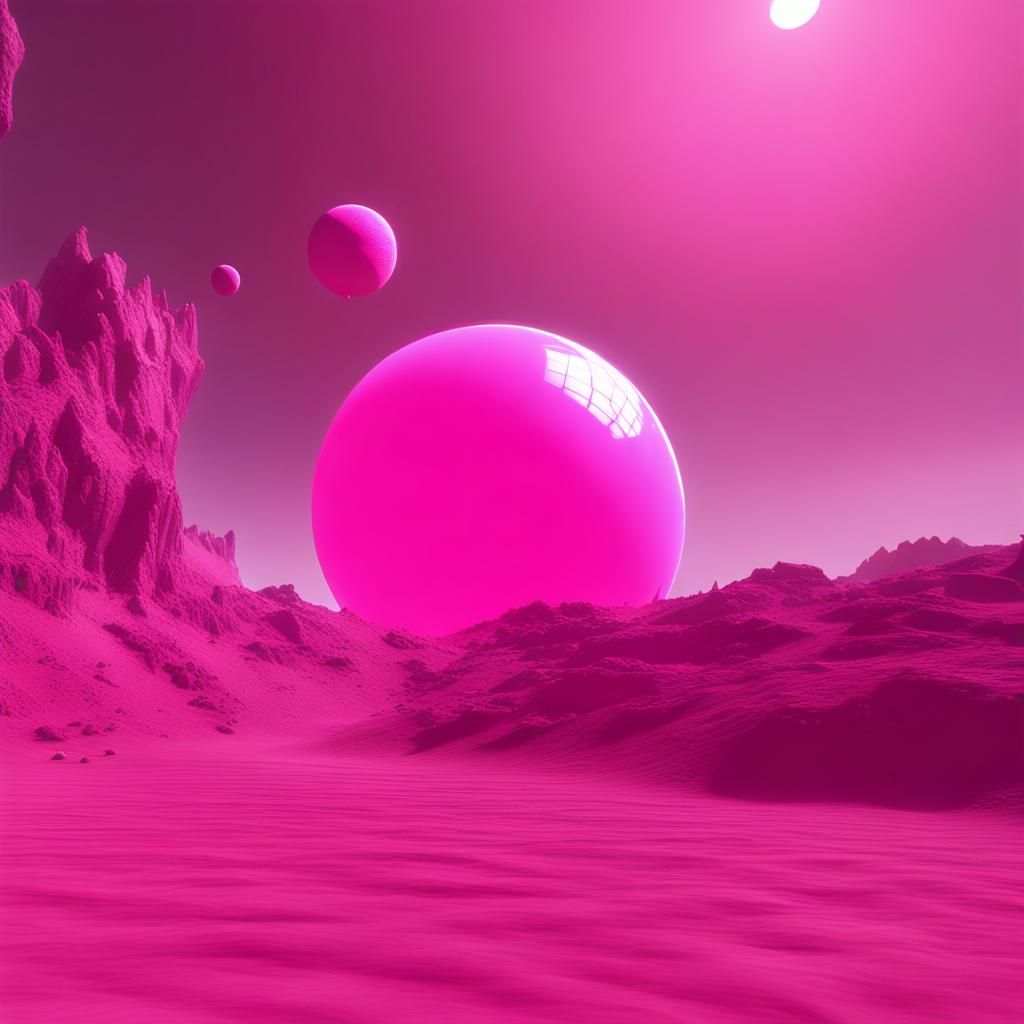 pink planet