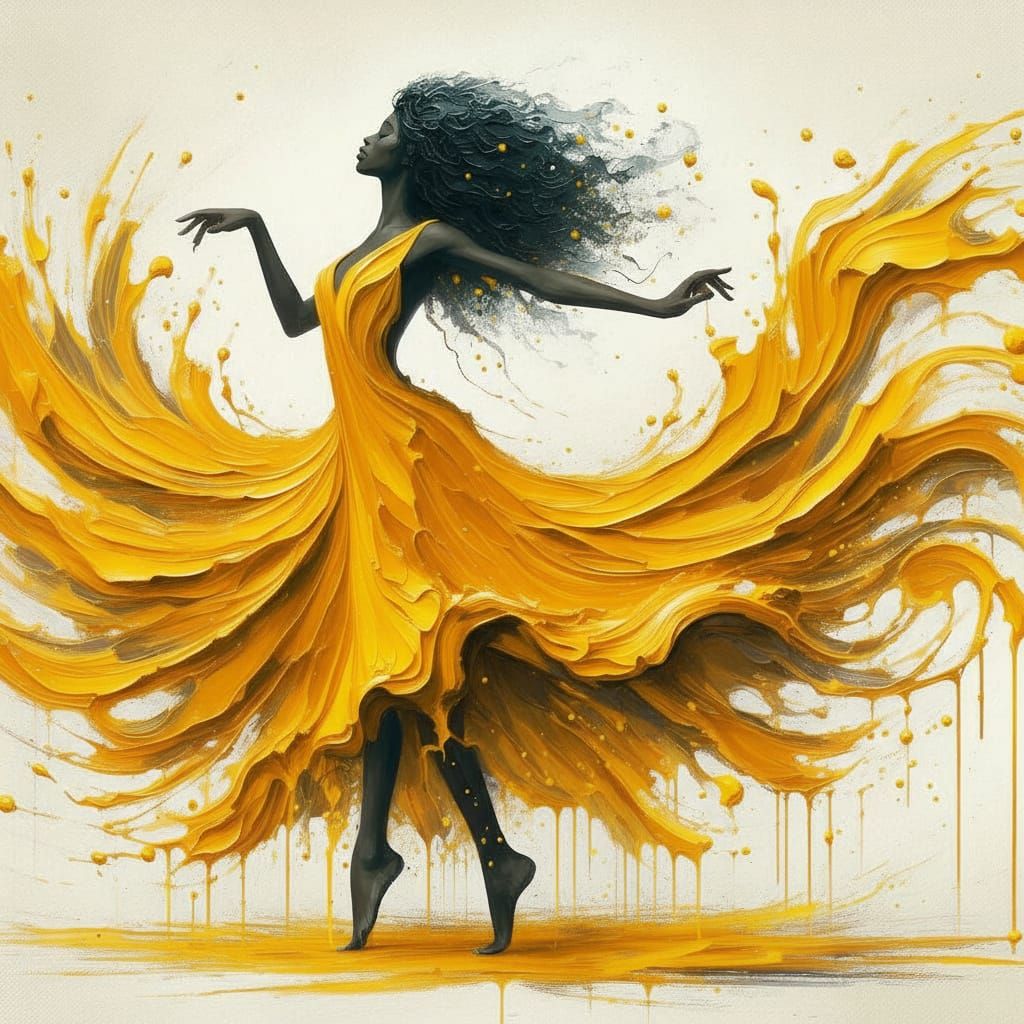Yellow dancer