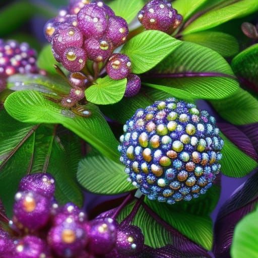 Sparkling Marble Berry