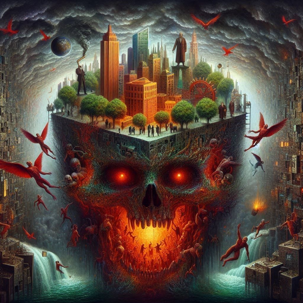 abstract AI Generated Artwork NightCafe Creator