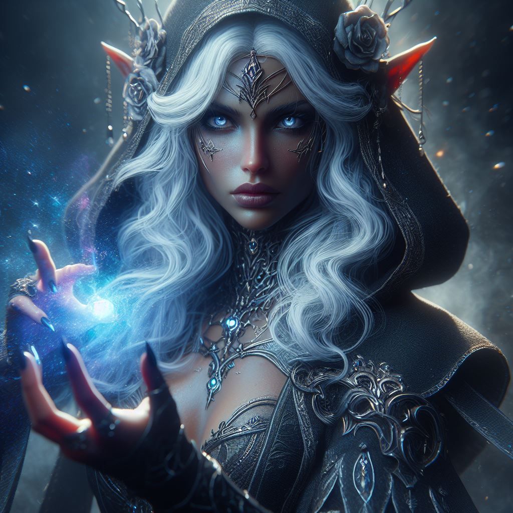 Elven sorceress
