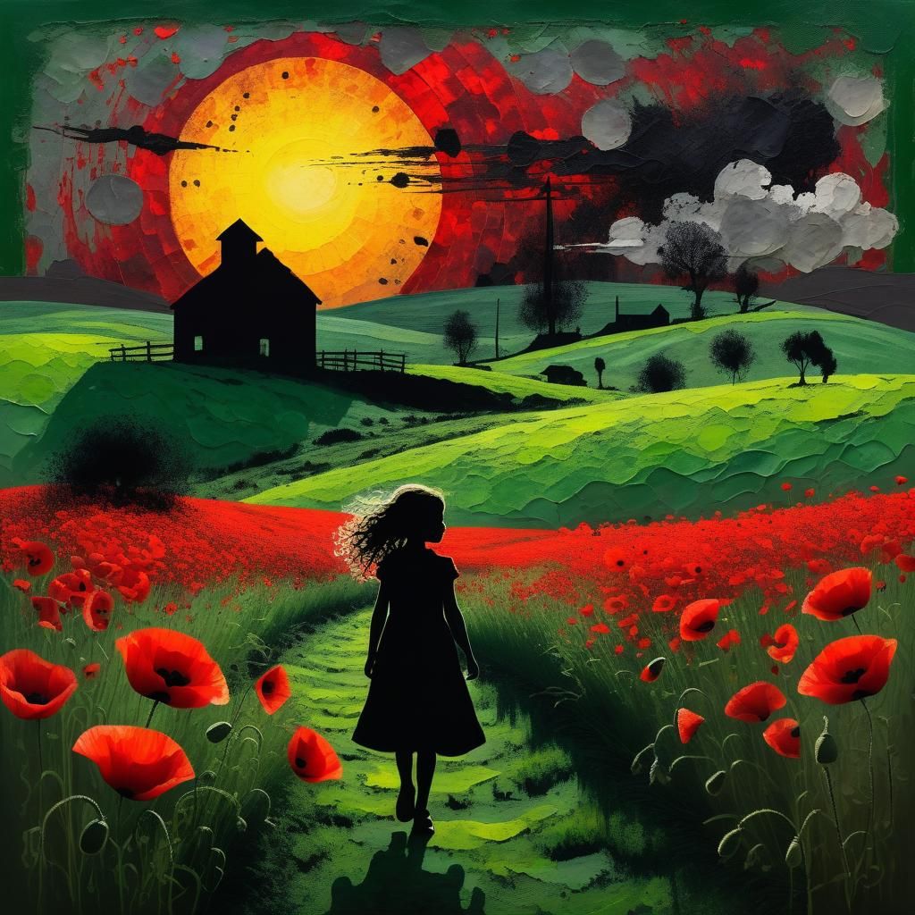 From The Red Meadow Of Poppies AI Generated Artwork NightCafe Creator from-the-red-meadow-of-poppies-ai-generated-artwork-nightcafe-creator