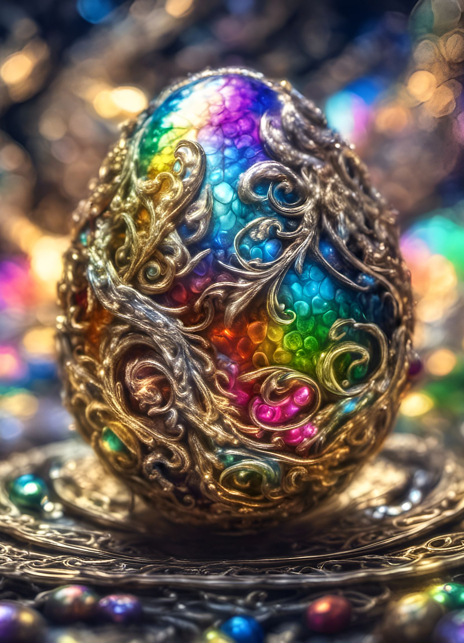 Exquisite Dragon Egg  by @Nymphadorah23
