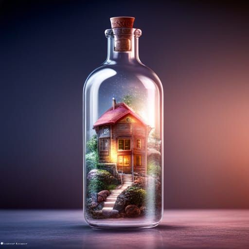 Cabin In A Bottle