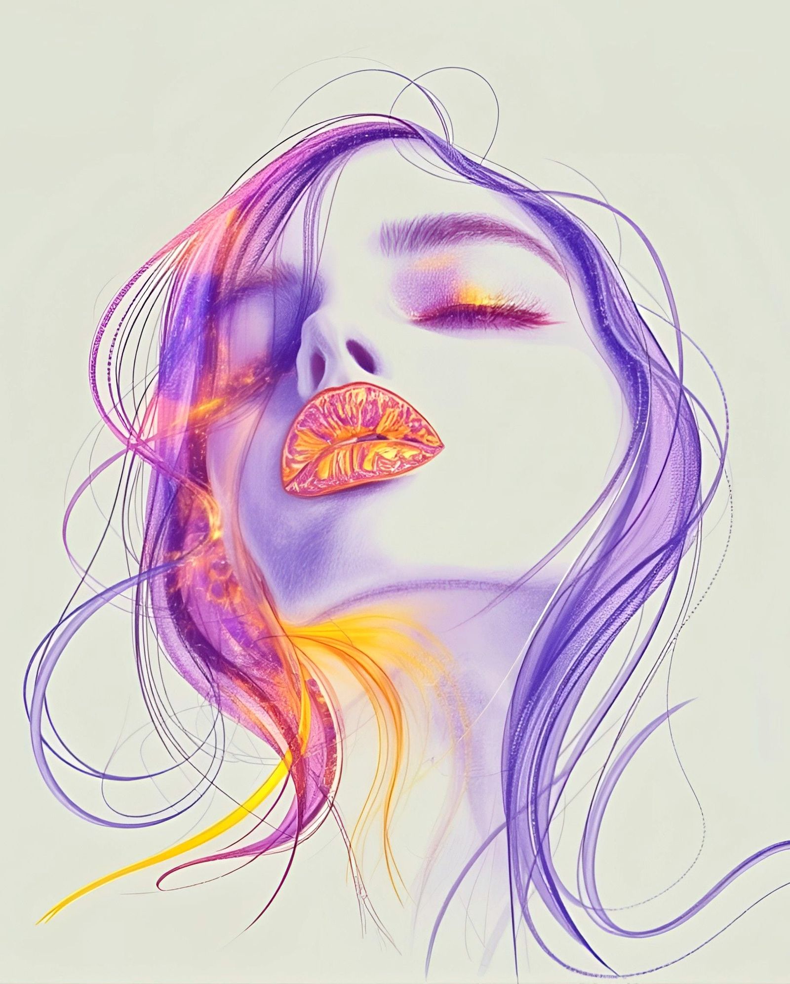 GLAMOR STRUCK 💜💛