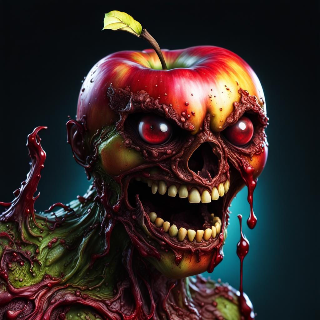 Zombified Rotting Apple