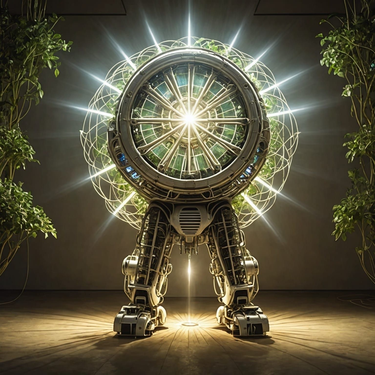 Organic machine being of love and light.