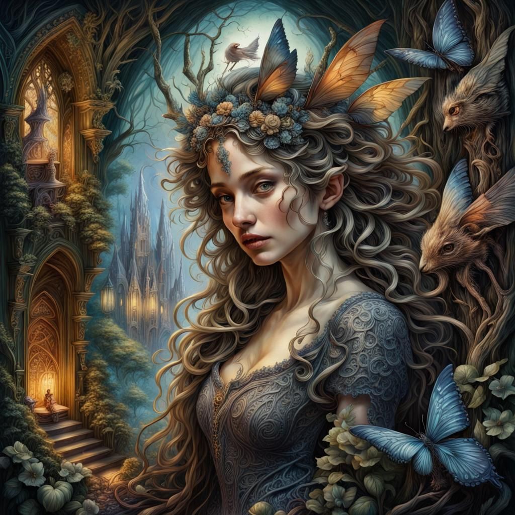 Fantasy Art, gothic undertone