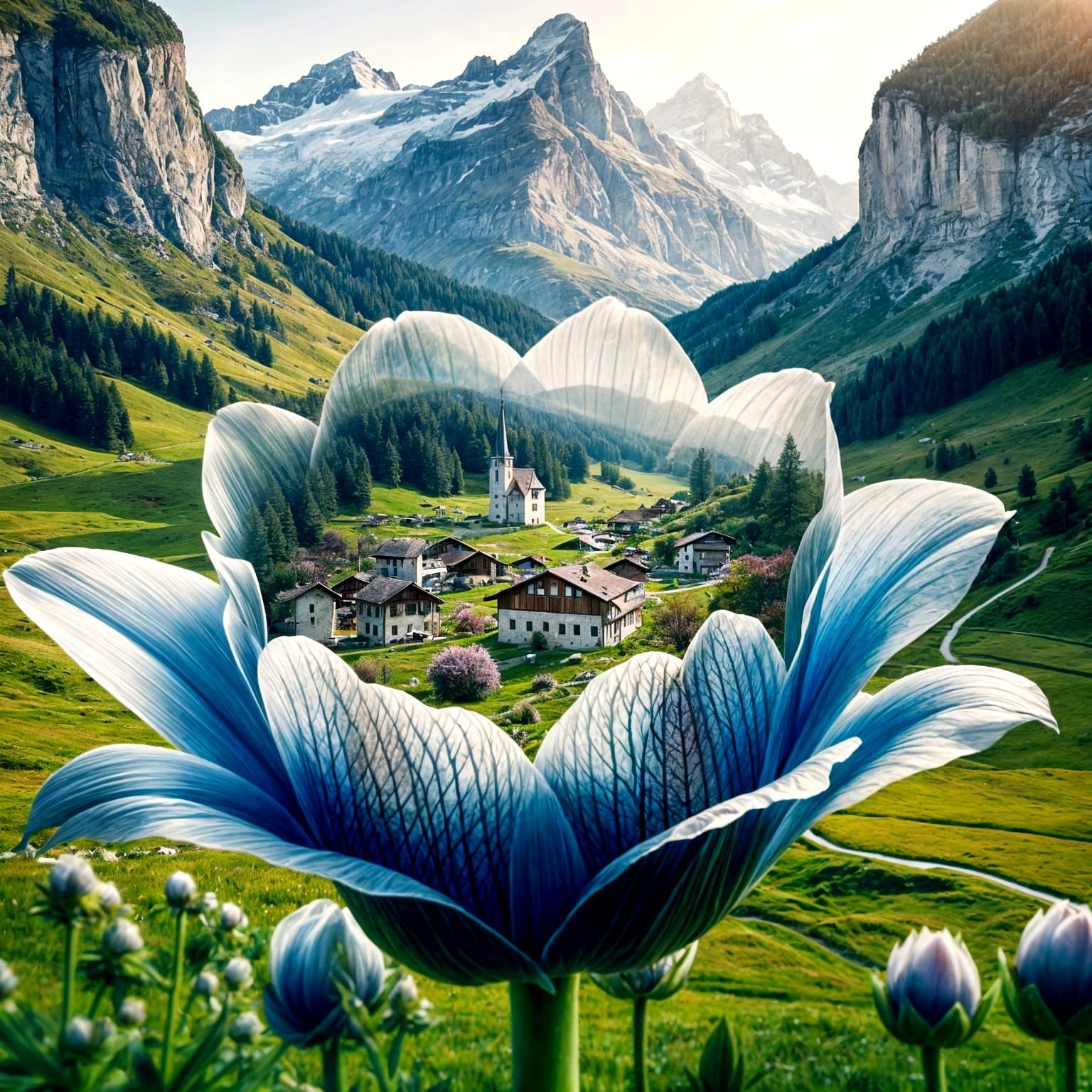 Alpine beauty  by @Lilsilverfish