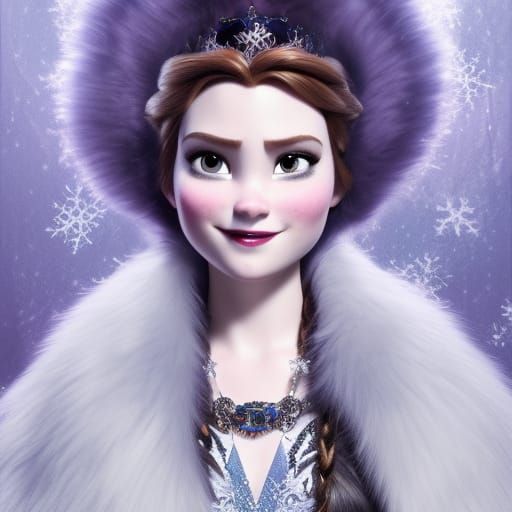 Princess Anna of Arendelle III - AI Generated Artwork - NightCafe Creator