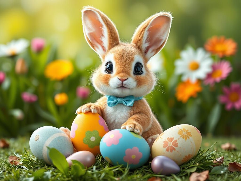 Easter Bunny  by @Eee17