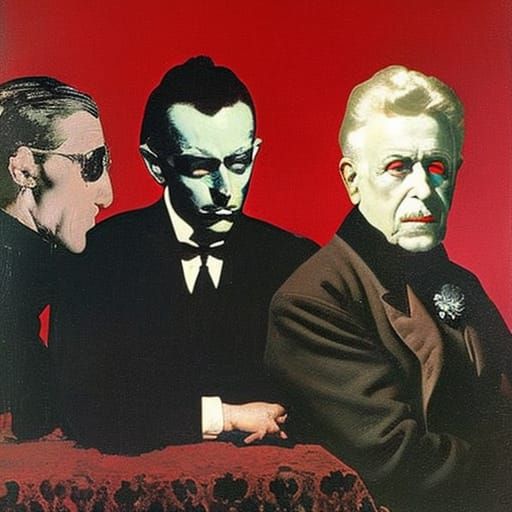 Psychic Vampires: Pop Art Monster Dream