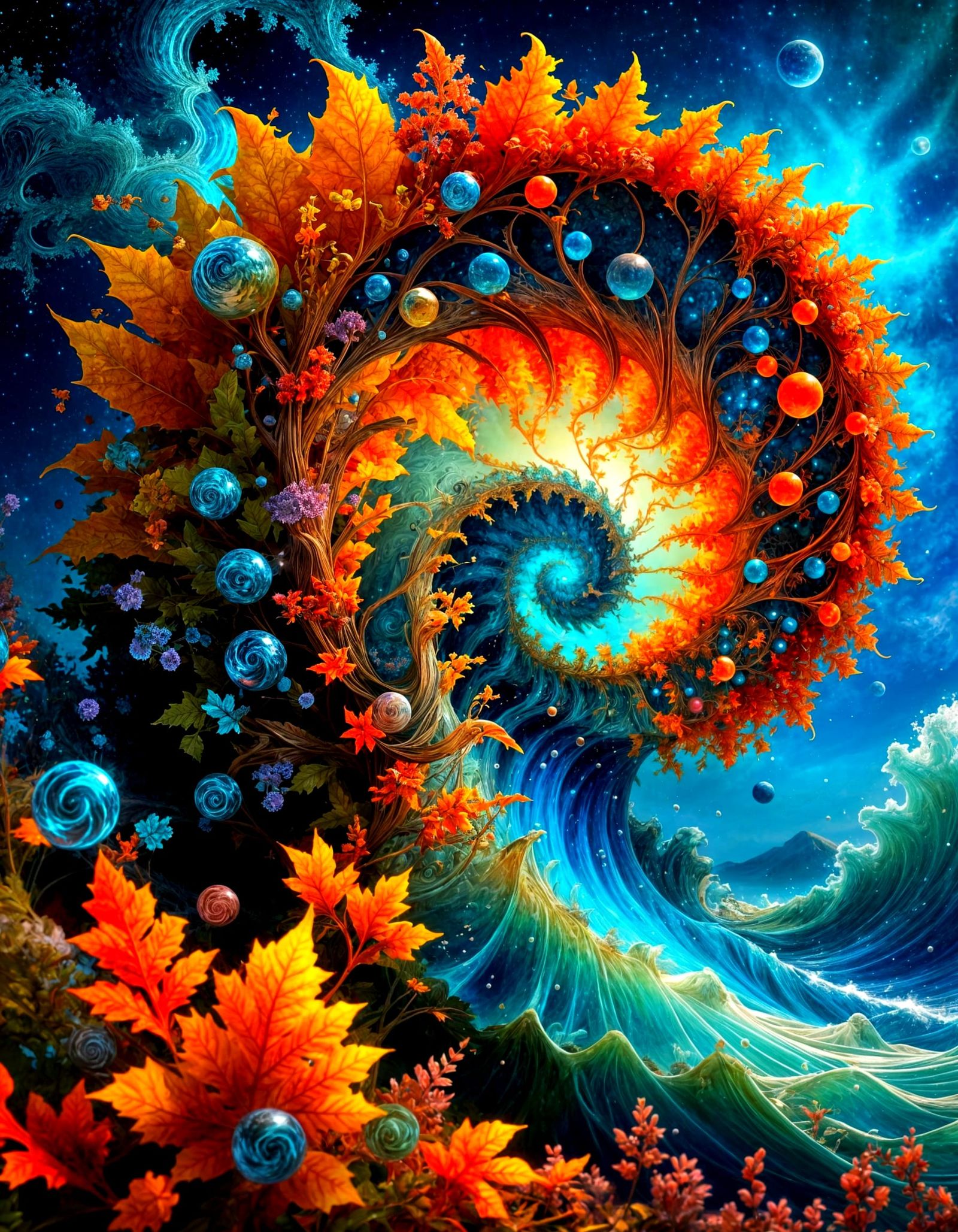 fractal genesis  by @lawrencelot