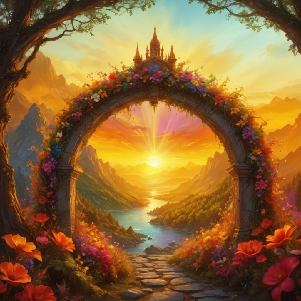 Sunset Archway 1