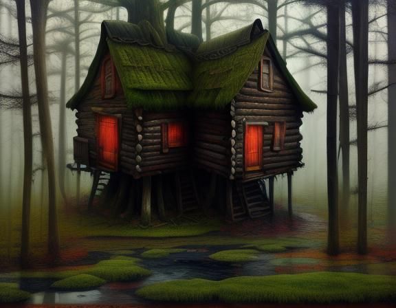 old cabin