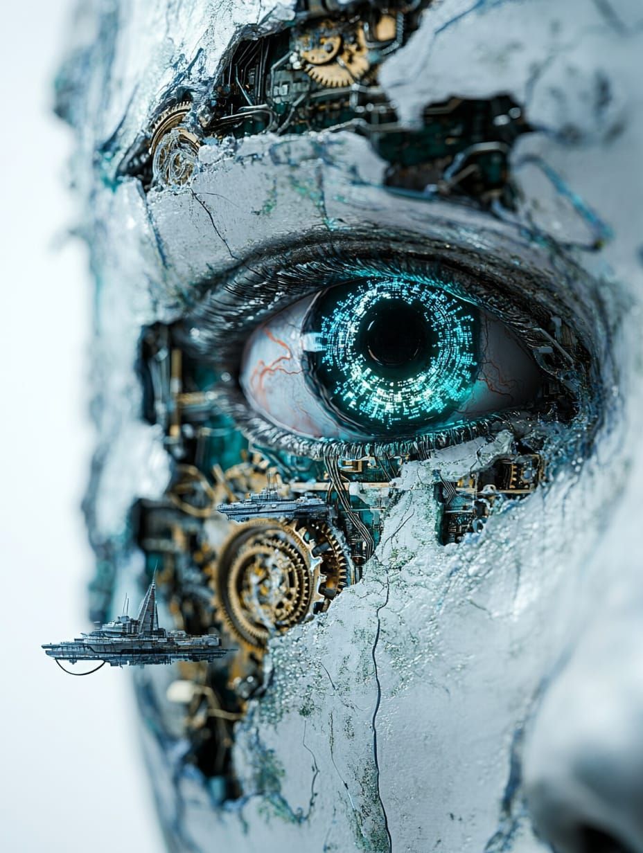 Fractured Oracle of the Clockwork Abyss