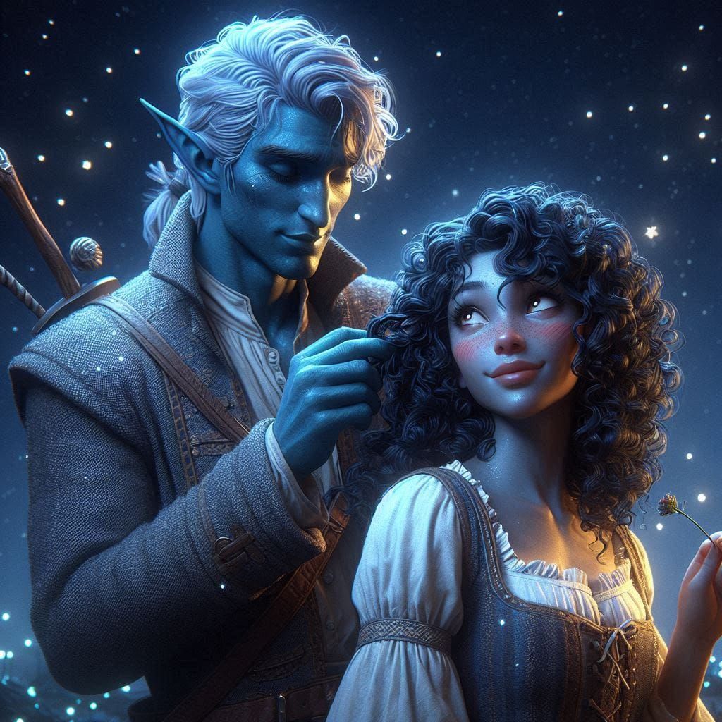 There's a leaf in your hair