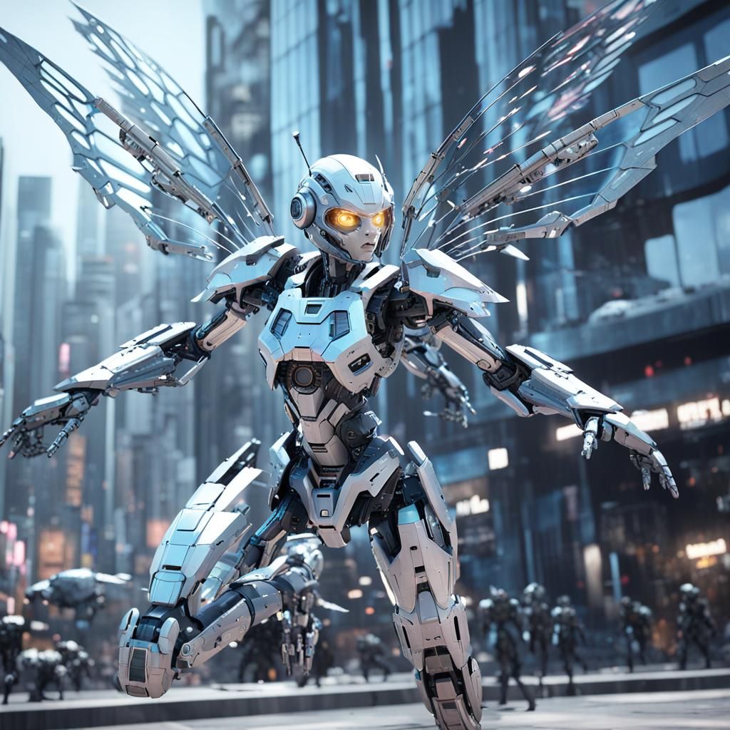 Mecha Fairy  by @Tabata Giugni