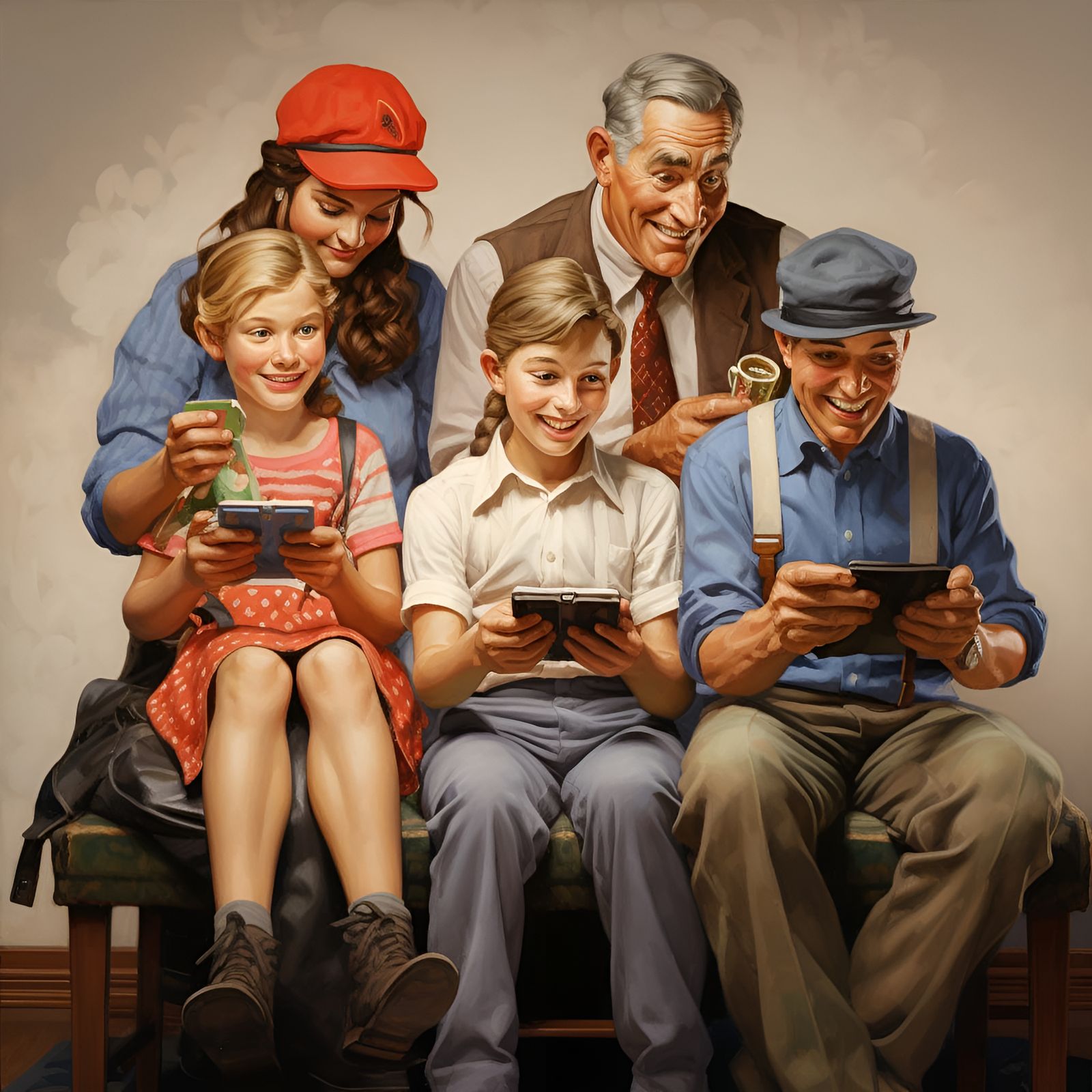 If Norman Rockwell Painted in 2023