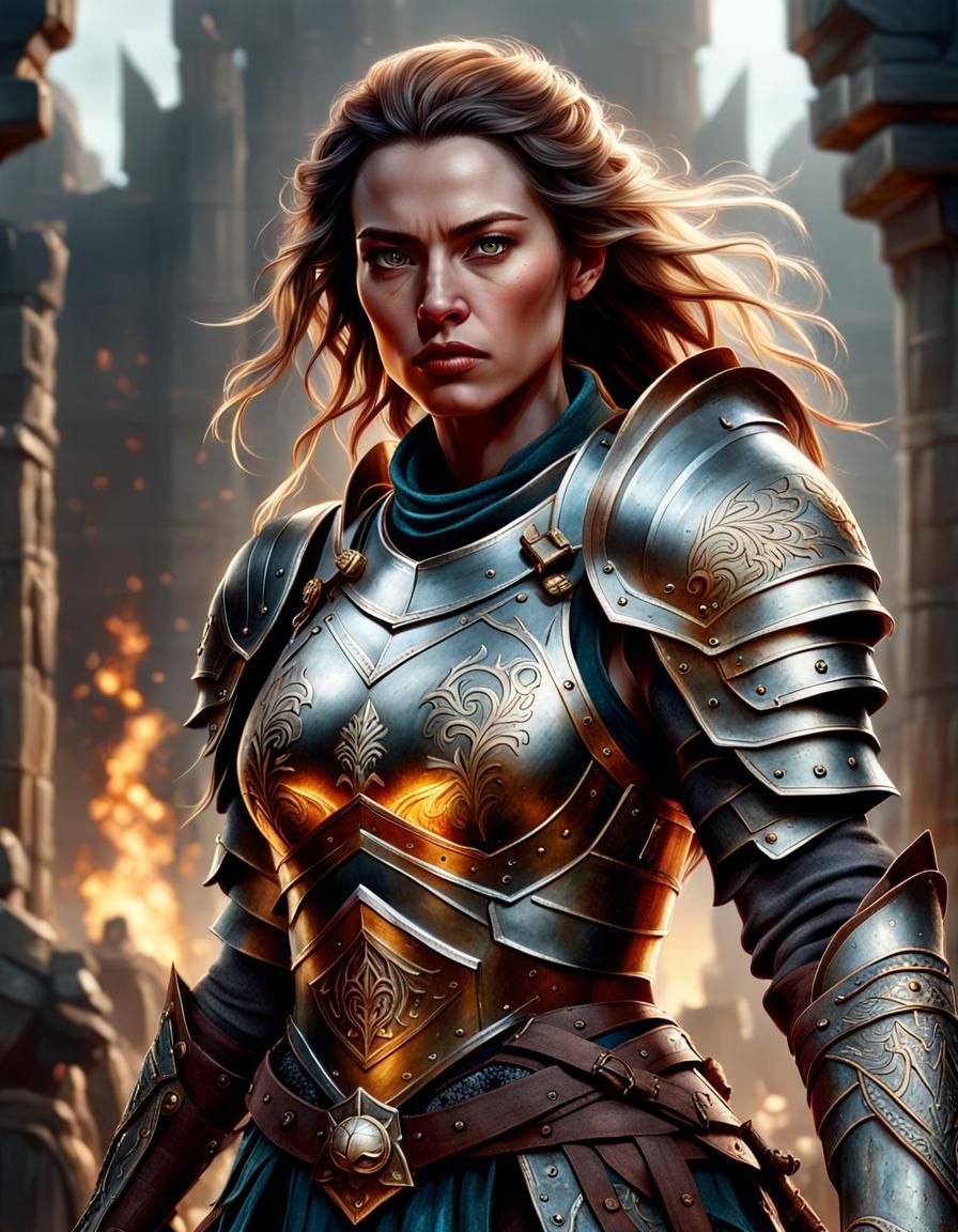 Seraphina Stormrider - Human Knight Barbarian 11 - Applications - Myth ...