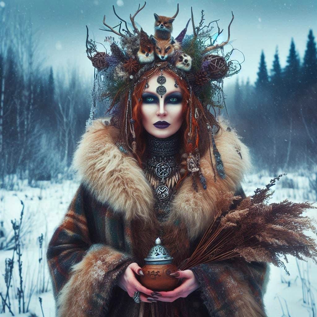 The Cailleach, Celtic Winter Witch